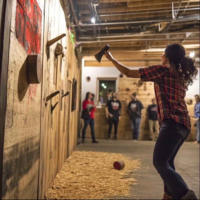 Lancer de Haches et Shuriken Carte 1h