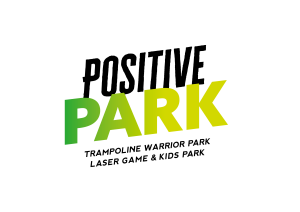 Positive PARK - Trampoline Warrior Park  - Laser Game - Kid's Logo